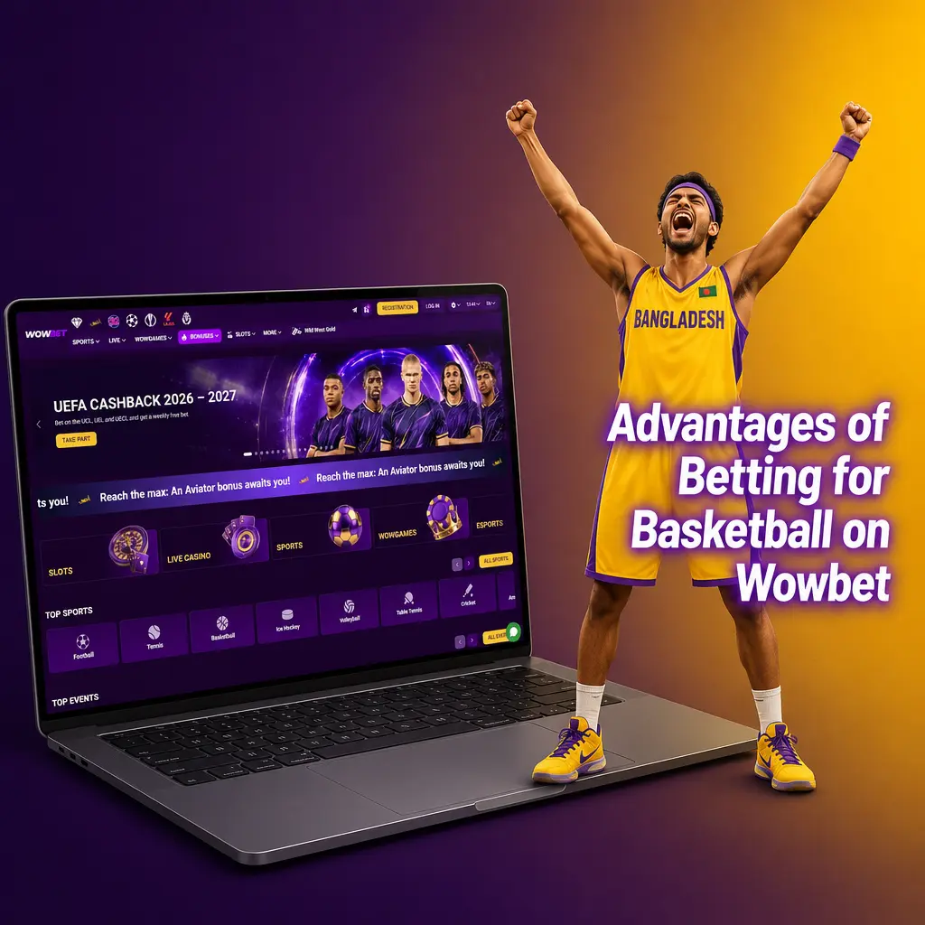 Wowbet basketball betting advantages: fast bKash/Nagad/Rocket payments, live NBA odds, Bengali support, and 24/7 customer service