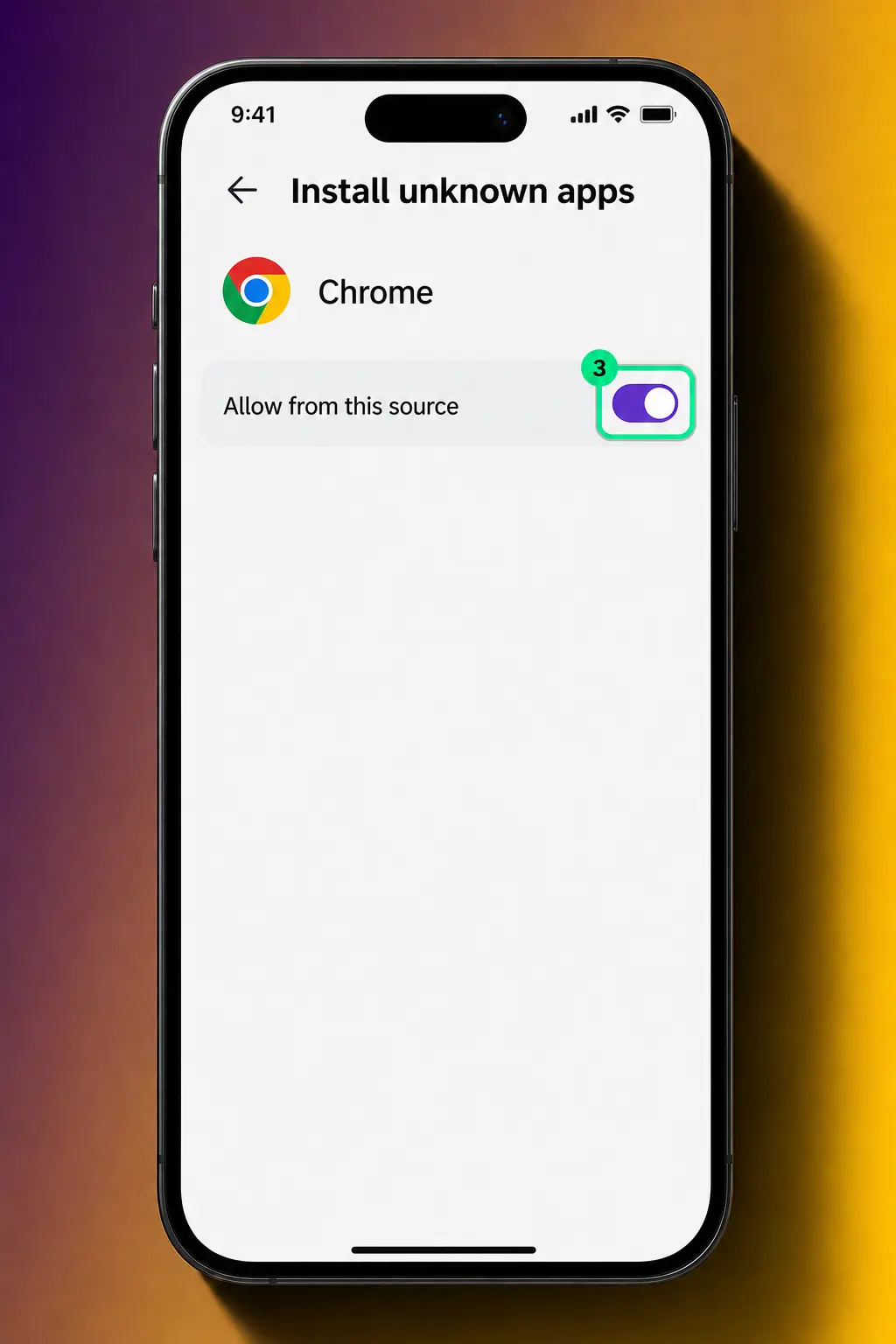 Step-by-step guide showing how to download and install the Wowbet APK on an Android device in 4 simple steps.