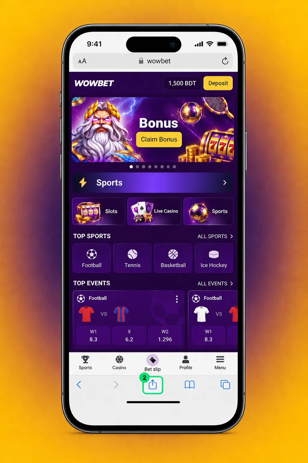 Step-by-step guide to download and install the Wowbet iOS app on iPhone or iPad in 5 simple steps