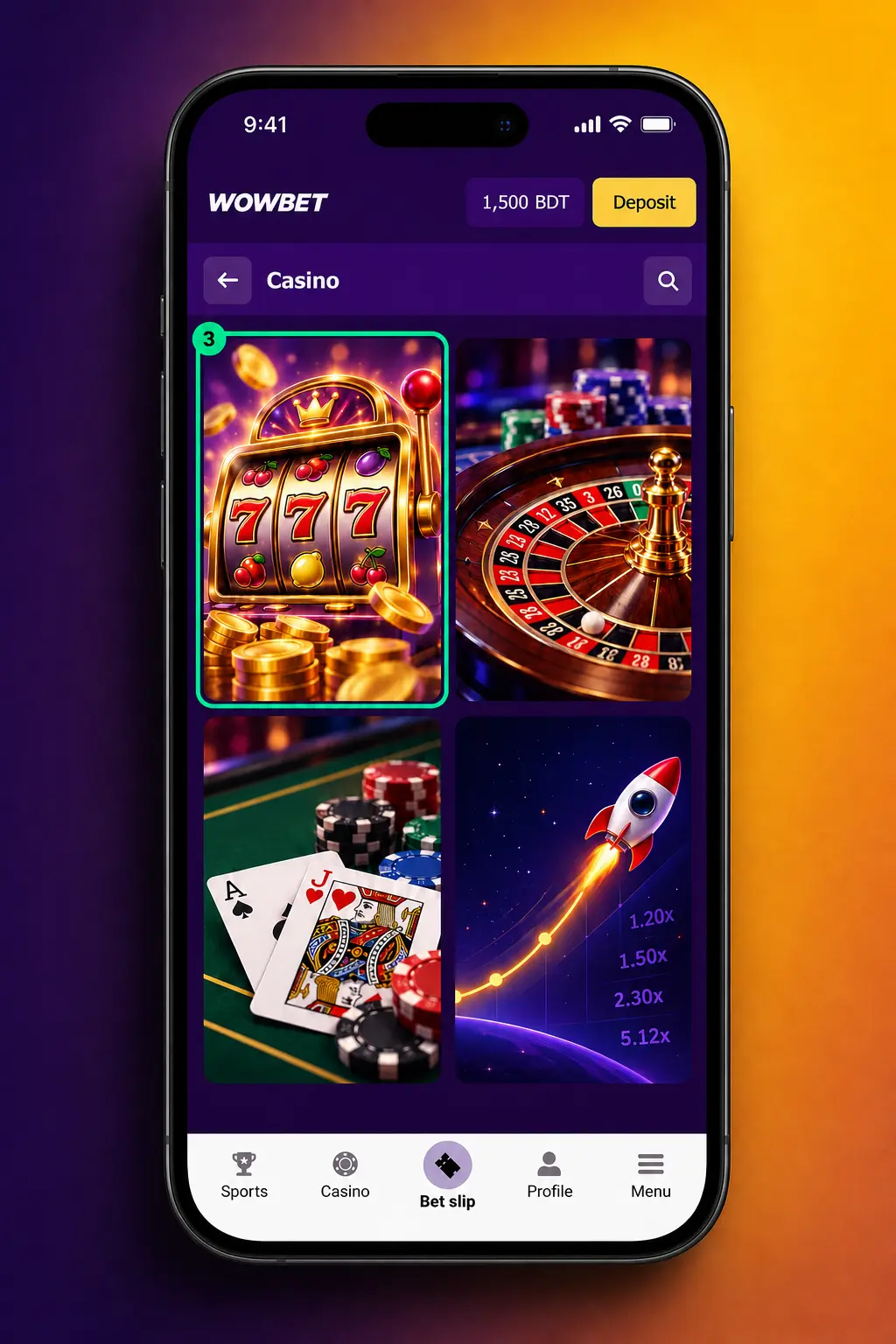 Step-by-step guide to depositing, browsing, and spinning slots on Wowbet, plus activating the welcome bonus.