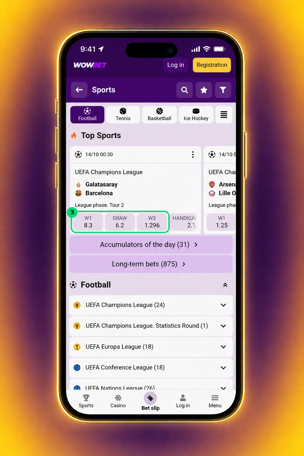 Step-by-step guide to registering, depositing, and placing a CS2 esports bet on Wowbet using BDT.