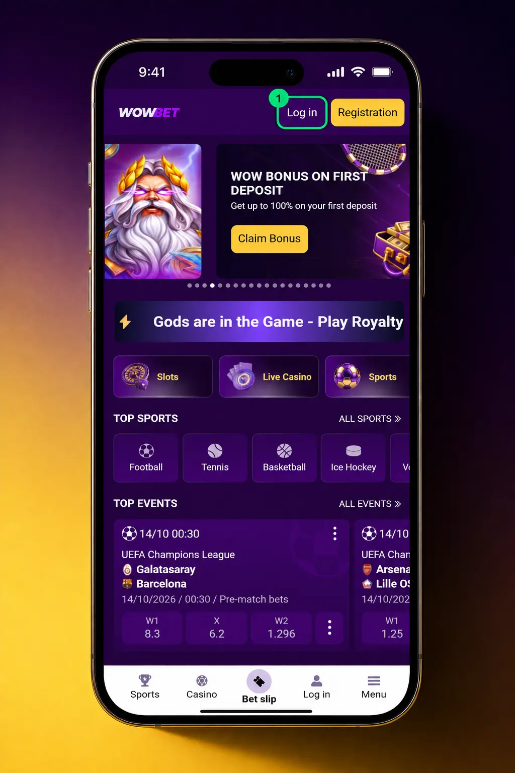 Step-by-step guide showing how to register, deposit, and play Aviator crash game at Wowbet