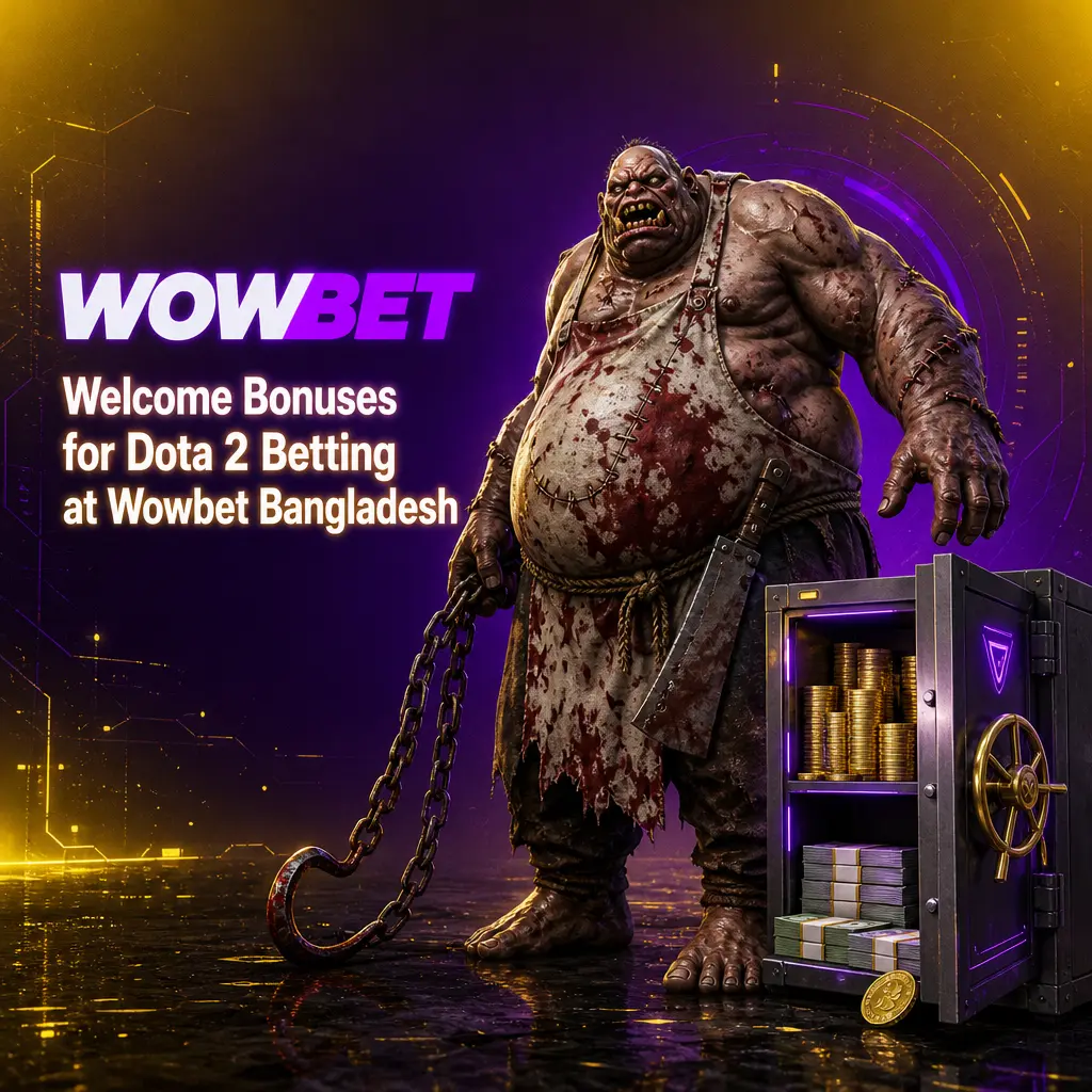 Wowbet Bangladesh Dota 2 betting welcome bonus: 206,850 BDT plus 150 free spins for new players on first deposits.