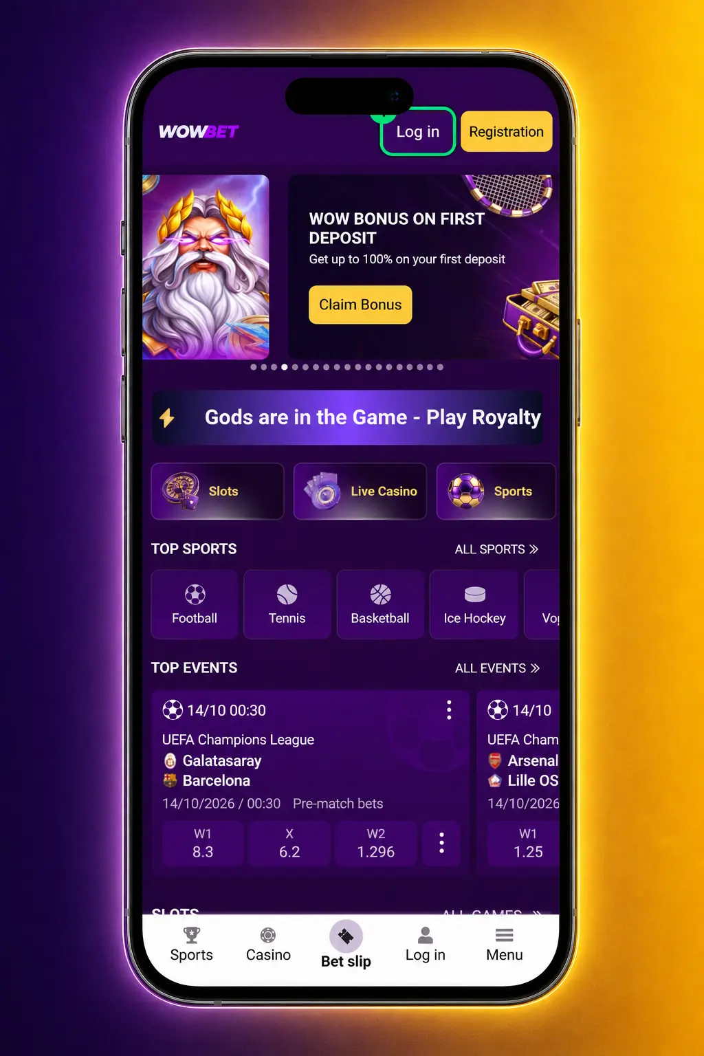 Step-by-step guide showing how to withdraw money from Wowbet via bKash, Nagad, card, or crypto wallet