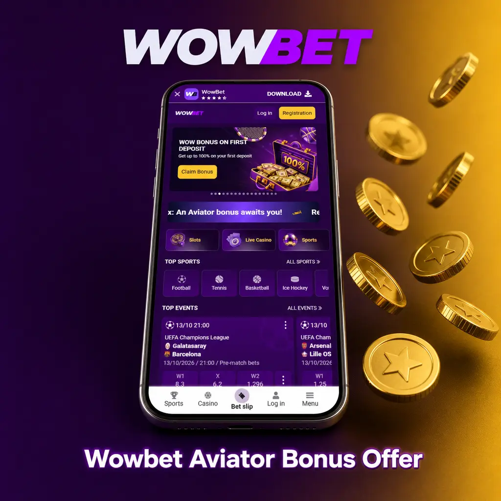 Wowbet Aviator bonus: 206,850 BDT + 150 free spins on first deposit, min 300 BDT, 35x wagering applies