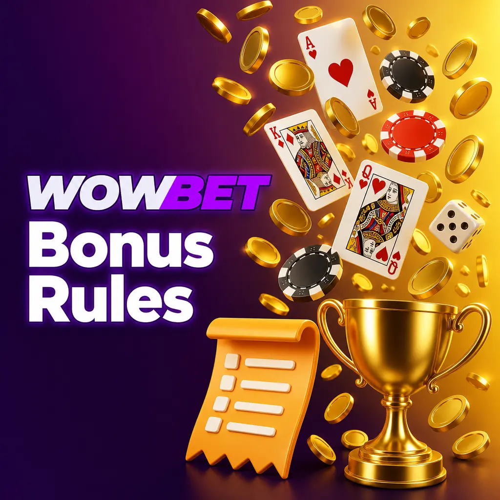 Wowbet bonus rules: 35x wagering, 30-day expiry, 200 BDT max bet, 300 BDT min deposit, one bonus per player/IP.