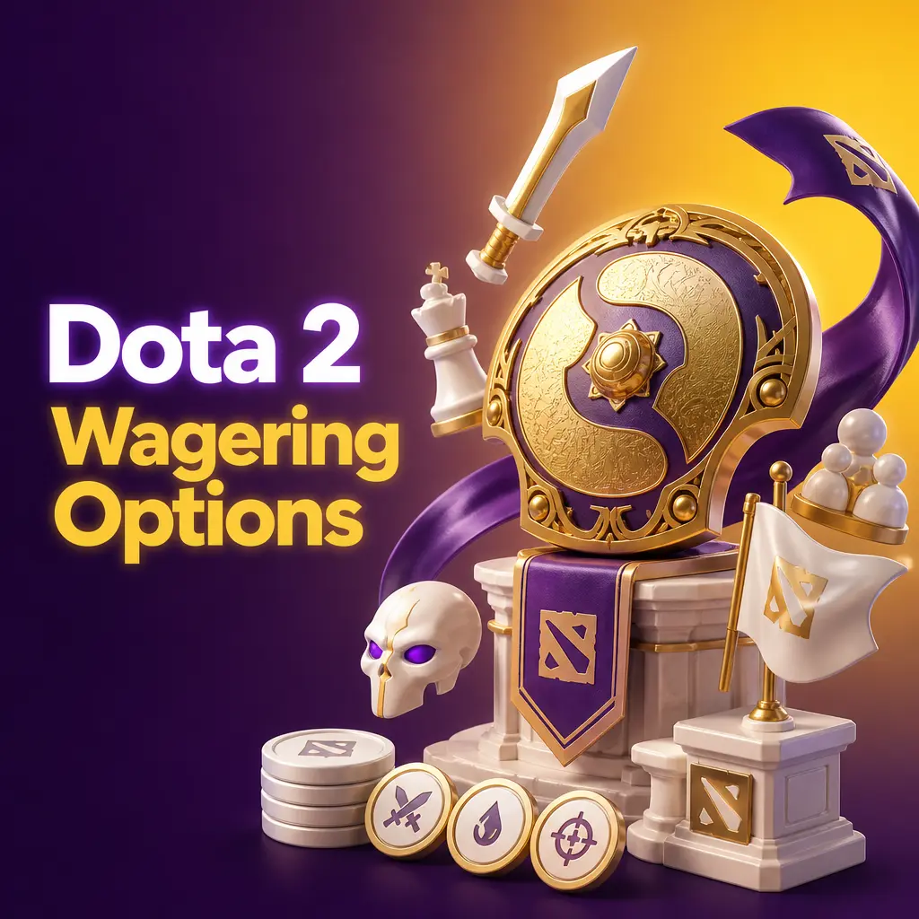 Dota 2 wagering options at Wowbet: odds on match winners, first blood, total kills, and series handicaps across major tournaments.