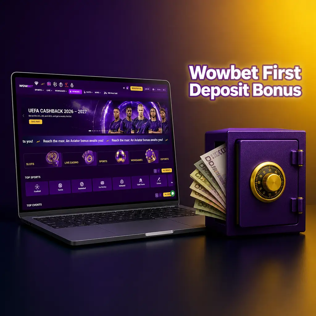 Wowbet first deposit bonus: 100% match up to 206,850 BDT plus 150 free spins, min deposit 500 BDT.