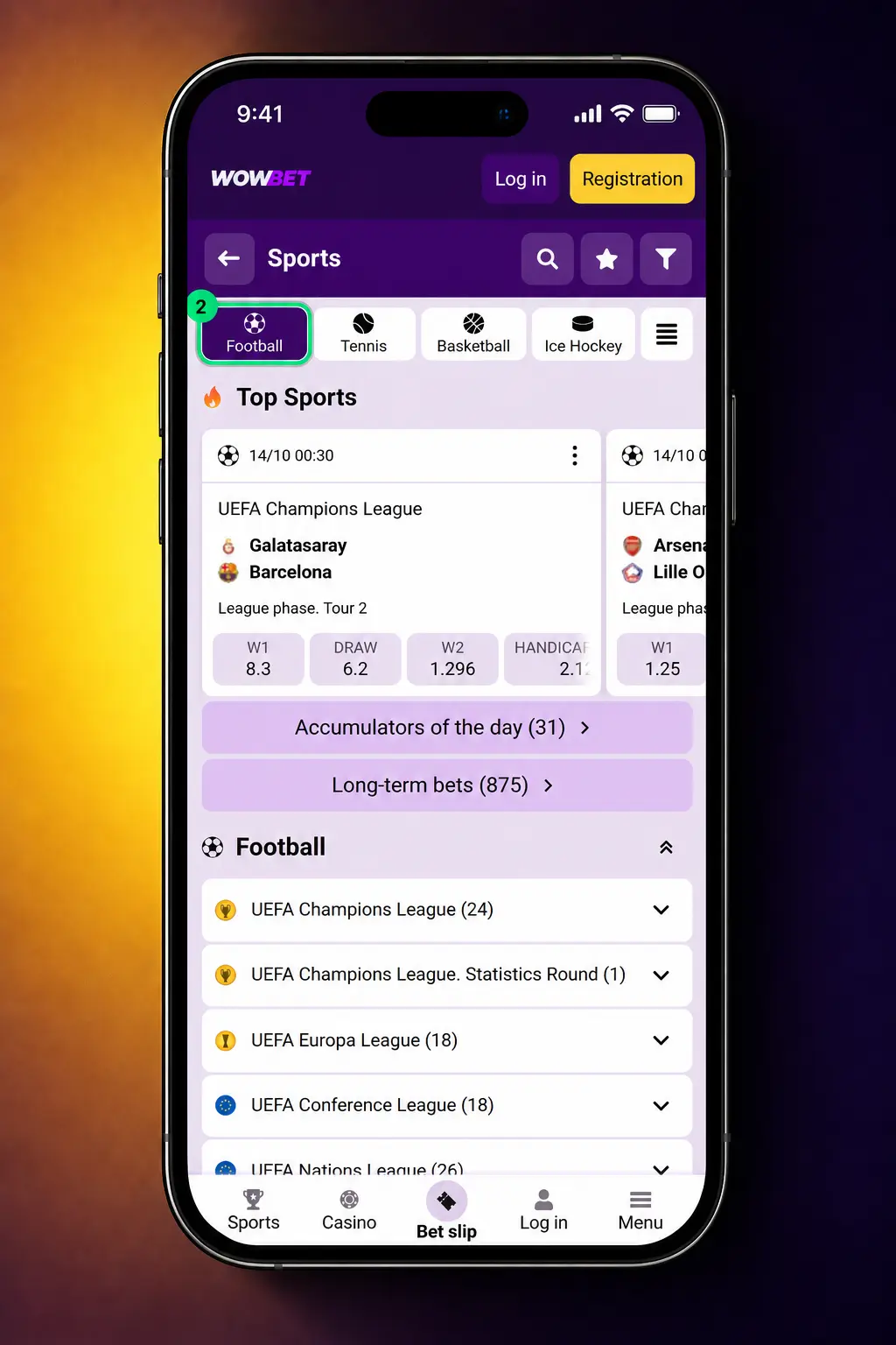 Step-by-step guide to signing up, depositing, and placing a football bet on Wowbet in Bangladesh.