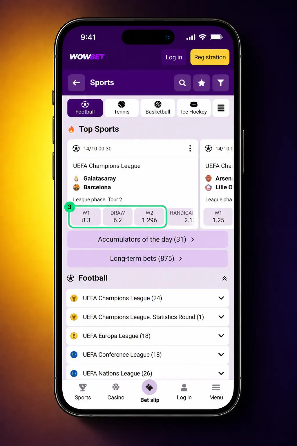 Step-by-step guide to signing up, depositing, and placing football bets on Wowbet in Bangladesh.