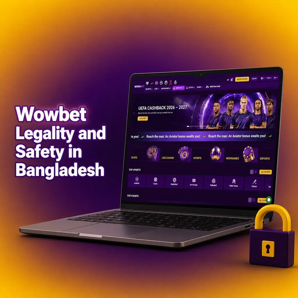 Wowbet casino Curaçao license 8048/JAZ2024-137, SSL encryption, and responsible gaming tools for Bangladesh players