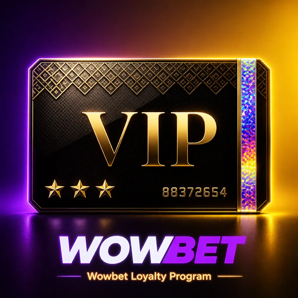 Wowbet Loyalty Program tier chart showing Bronze to VIP levels, points, and weekly cashback rates from 5% to 20%